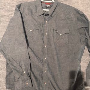 Simms button down fishing shirt